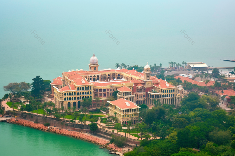 辽阔海上建筑人造建筑风景,高清,摄影图,摄影图片,图片大全,摄影图免费下载
